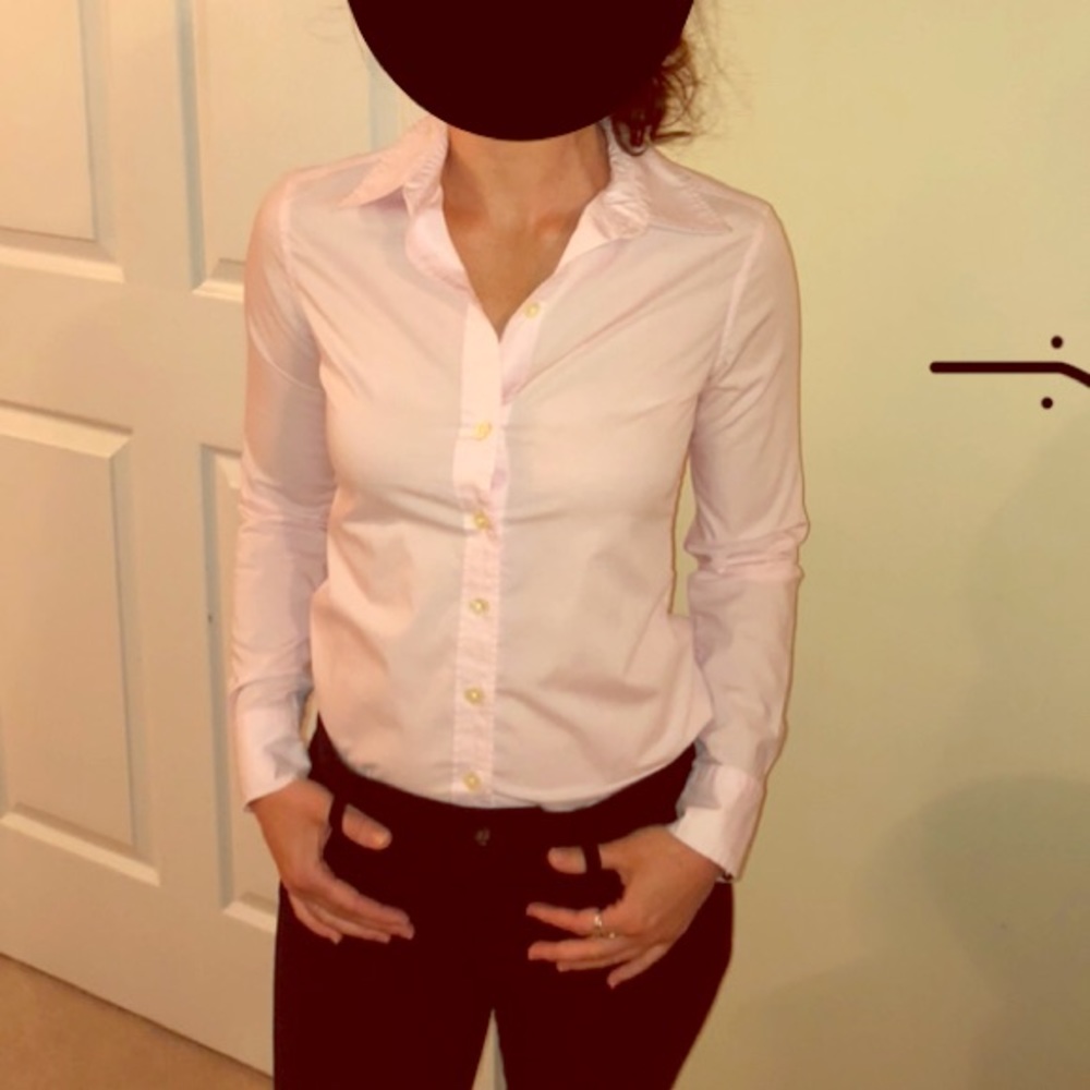 Banana Republic non-iron fitted dress shirt